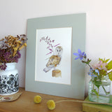 Barn Owl A5 Giclée Fine Art Print