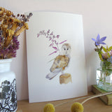Barn Owl A5 Giclée Fine Art Print