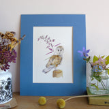 Barn Owl A5 Giclée Fine Art Print
