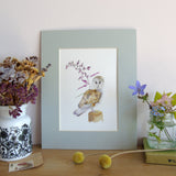 Barn Owl A5 Giclée Fine Art Print