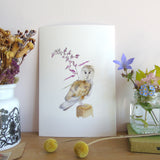 Barn Owl A5 Giclée Fine Art Print