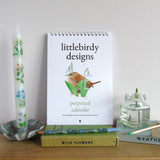 Birthday/Perpetual A5 Seasonal Wildlife Wall Calendar
