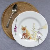 SECONDS Fine Bone China Fox Cake Plate