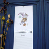 Birthday/Perpetual A5 Seasonal Wildlife Wall Calendar