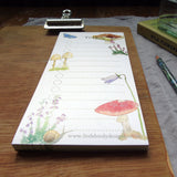 Mushroom "To Do" List Notepad