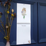 Birthday/Perpetual A5 Seasonal Wildlife Wall Calendar