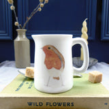 Robin bone china mini cream jug
