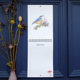 Birthday/Perpetual A5 Seasonal Wildlife Wall Calendar