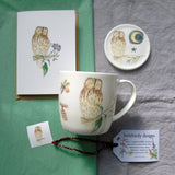 Tawny Owl Bone China Mug
