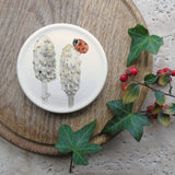 Mushroom Bone China Coasters