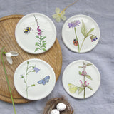 Wildflower Bone China Coasters