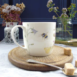Wildflower and Bees bone china Mug