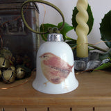 Wren Fine Bone China Bell Decoration