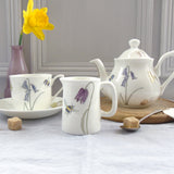 Bee and spring flower mini cream jug