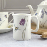 Bee and spring flower mini cream jug