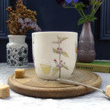 Red Fox and Foxglove Bone china mug