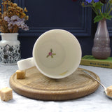 Red Fox and Foxglove Bone china mug