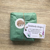 Frog and fritillary mini wall plate
