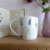 Hedgehog and Bluebell Bone china mug