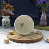 Hedgehog and Bluebell Bone china mug