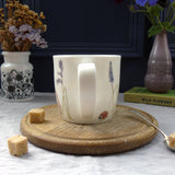Hedgehog and Bluebell Bone china mug