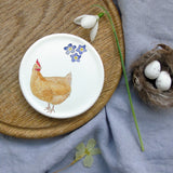 Hen Bone China Coasters