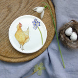Hen Bone China Coasters