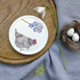 Hen Bone China Coasters