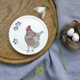 Hen Bone China Coasters