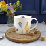 Chickens bone china Easter Mug