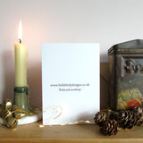 Robin and Snowdrops Season's Greetings Card