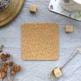 Spring Flower and Bee Melamine Coasters