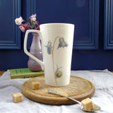Summer Cottage Garden Flowers Latte Mug