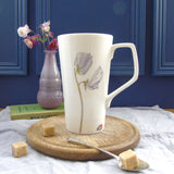 Summer Cottage Garden Flowers Latte Mug