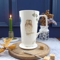 Tawny owl latte Mug