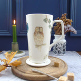 Tawny owl latte Mug