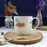 Bone china Toadstool mug