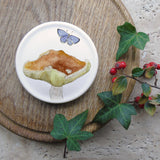 Panther cap toadstool coaster