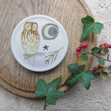 Tawny owl latte Mug