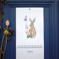 Birthday/Perpetual A5 Seasonal Wildlife Wall Calendar