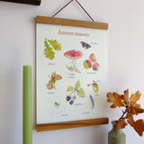 Autumn treasures Canvas Wall Hanging
