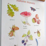 Autumn treasures Canvas Wall Hanging