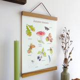 Autumn treasures Canvas Wall Hanging