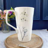 SECONDS Barn owl Bone China Latte Mug