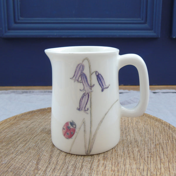 SECONDS Fine Bone China Bee and Bluebell Mini Jug