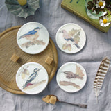Woodland Birds Bone China Coasters