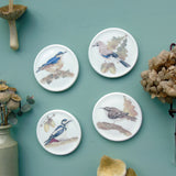 Woodland Birds mini wall plates