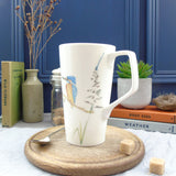 Kingfisher bone china tall latte Mug