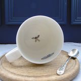 SECONDS Brown Hare Bone China Mug