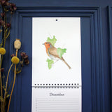 Birthday/Perpetual A5 Seasonal Wildlife Wall Calendar
